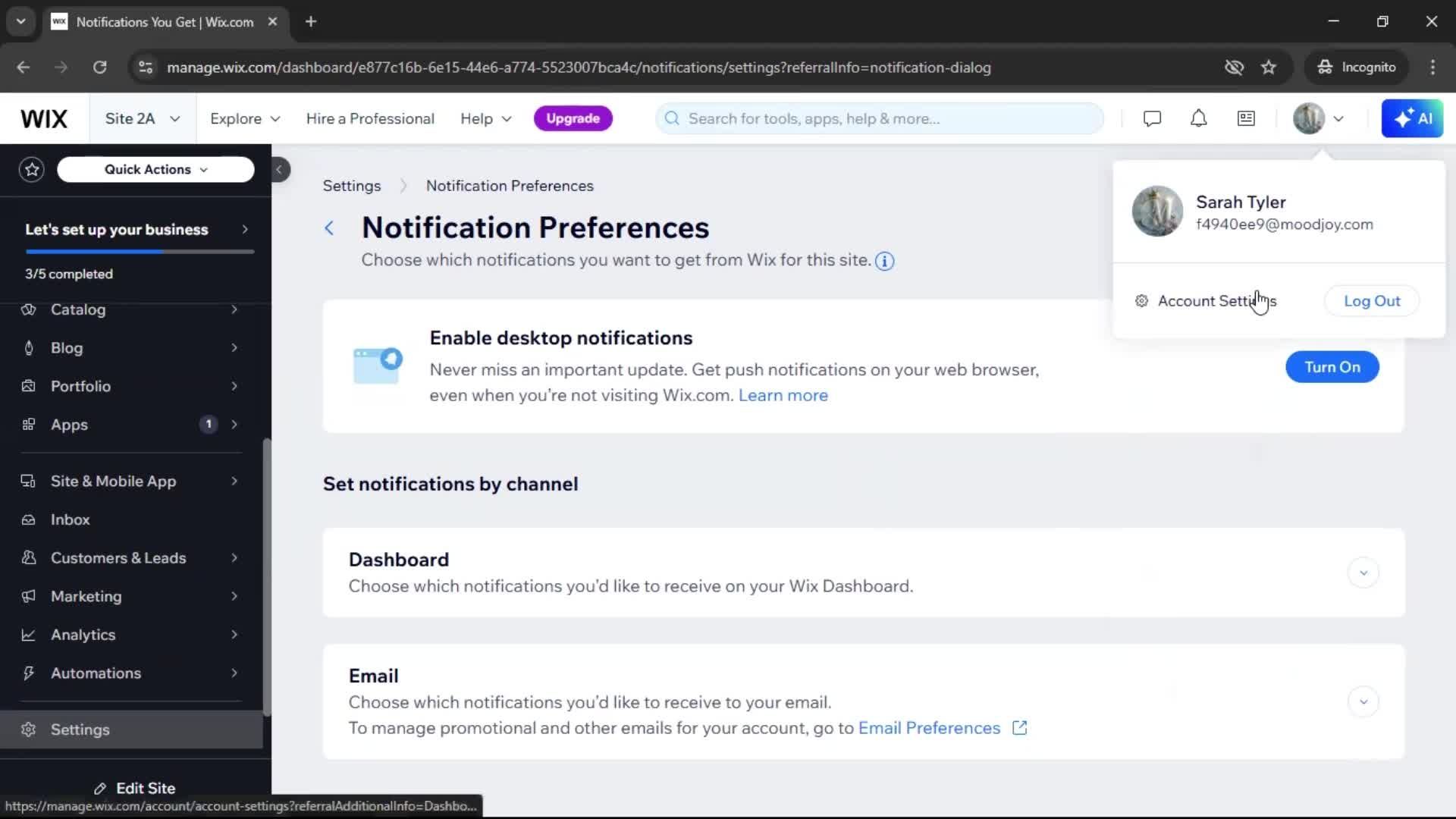 General browsing screenshot
