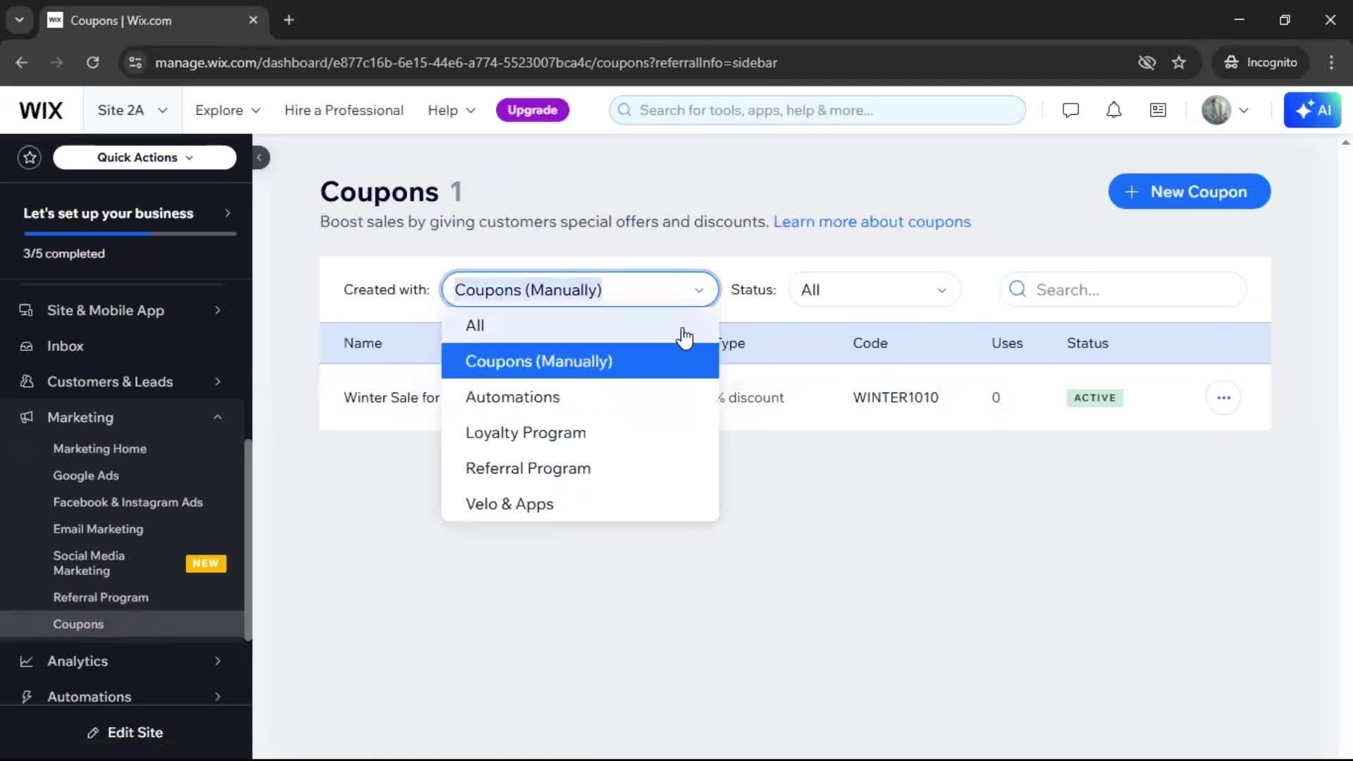 General browsing screenshot