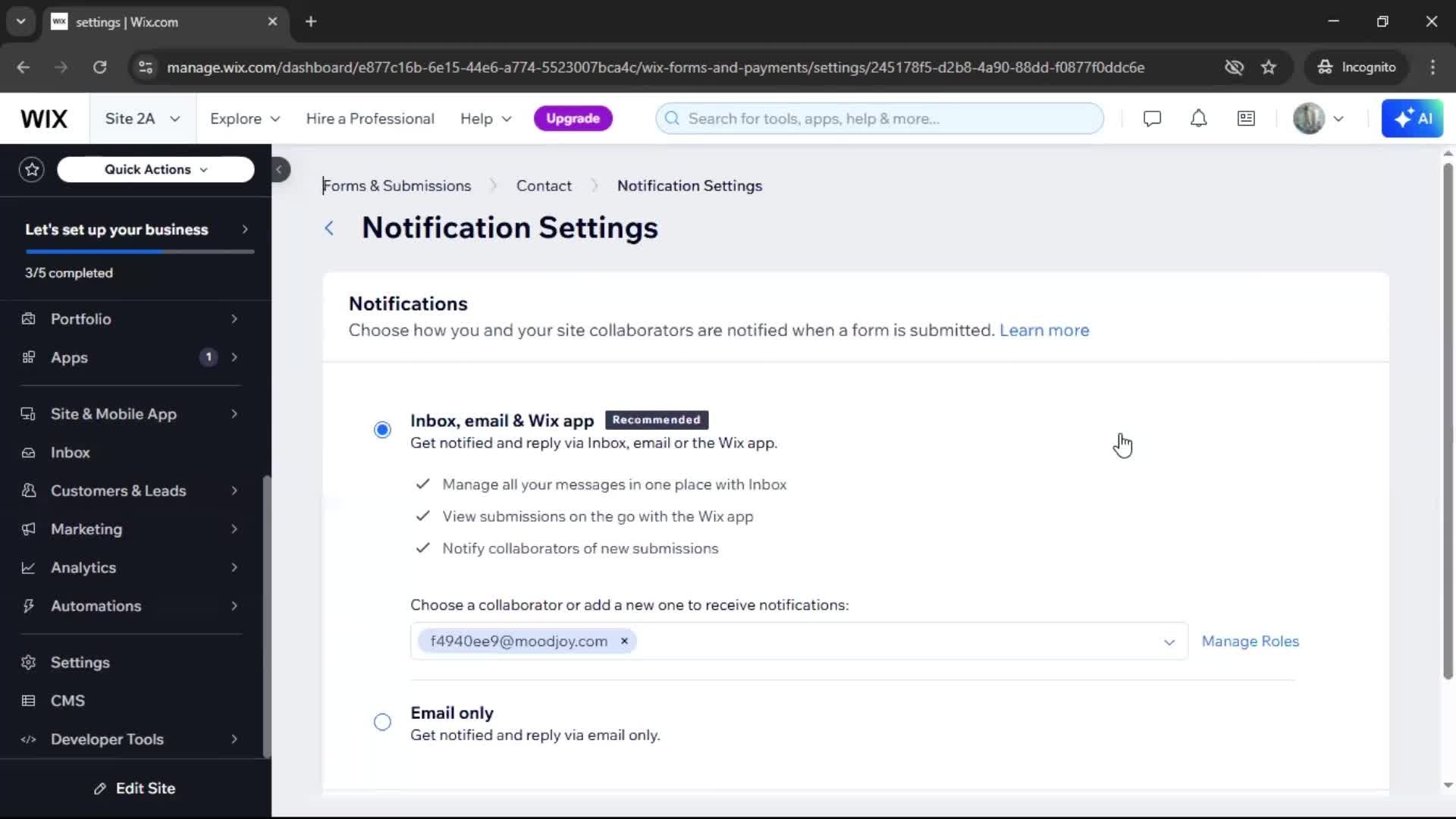 General browsing screenshot