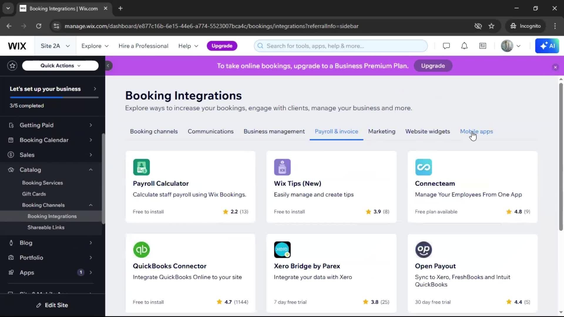 General browsing screenshot
