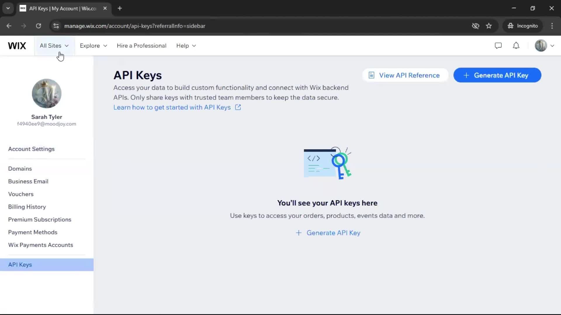 General browsing screenshot