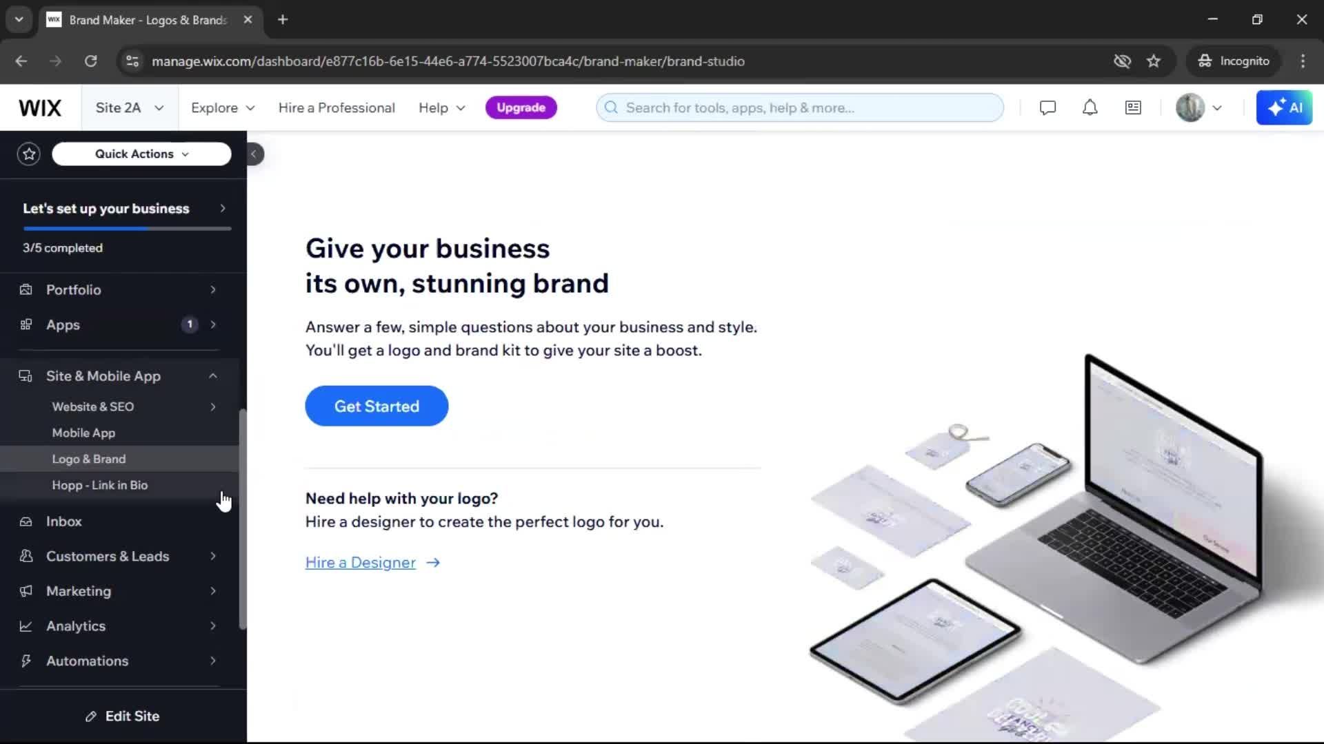 General browsing screenshot