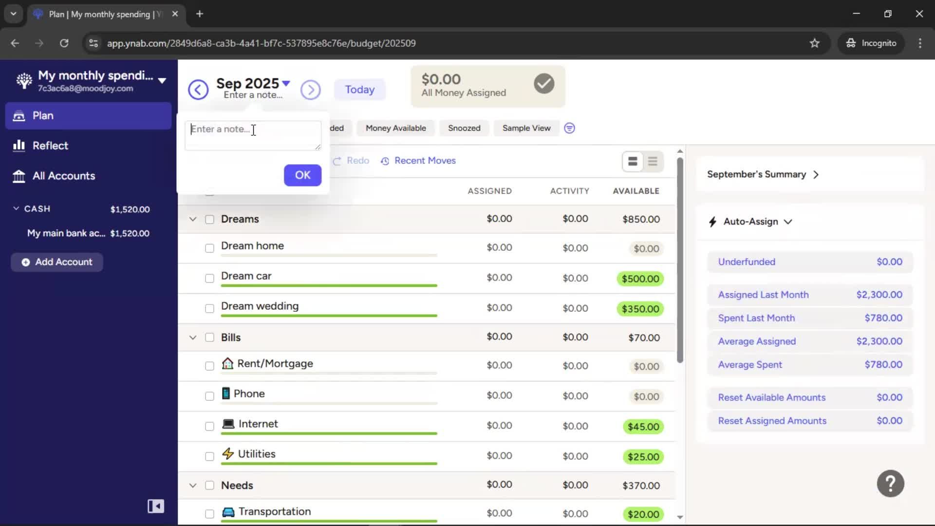 General browsing screenshot