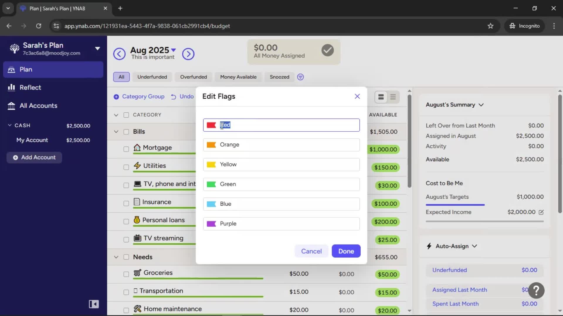 General browsing screenshot
