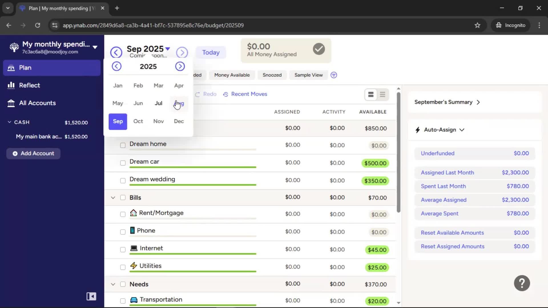 General browsing screenshot