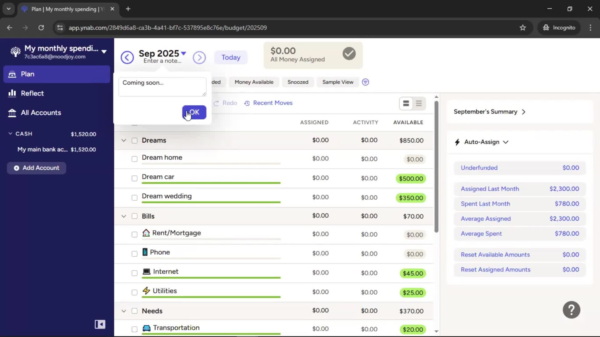 General browsing screenshot
