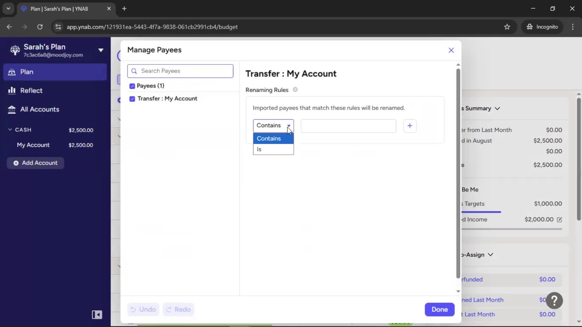 General browsing screenshot