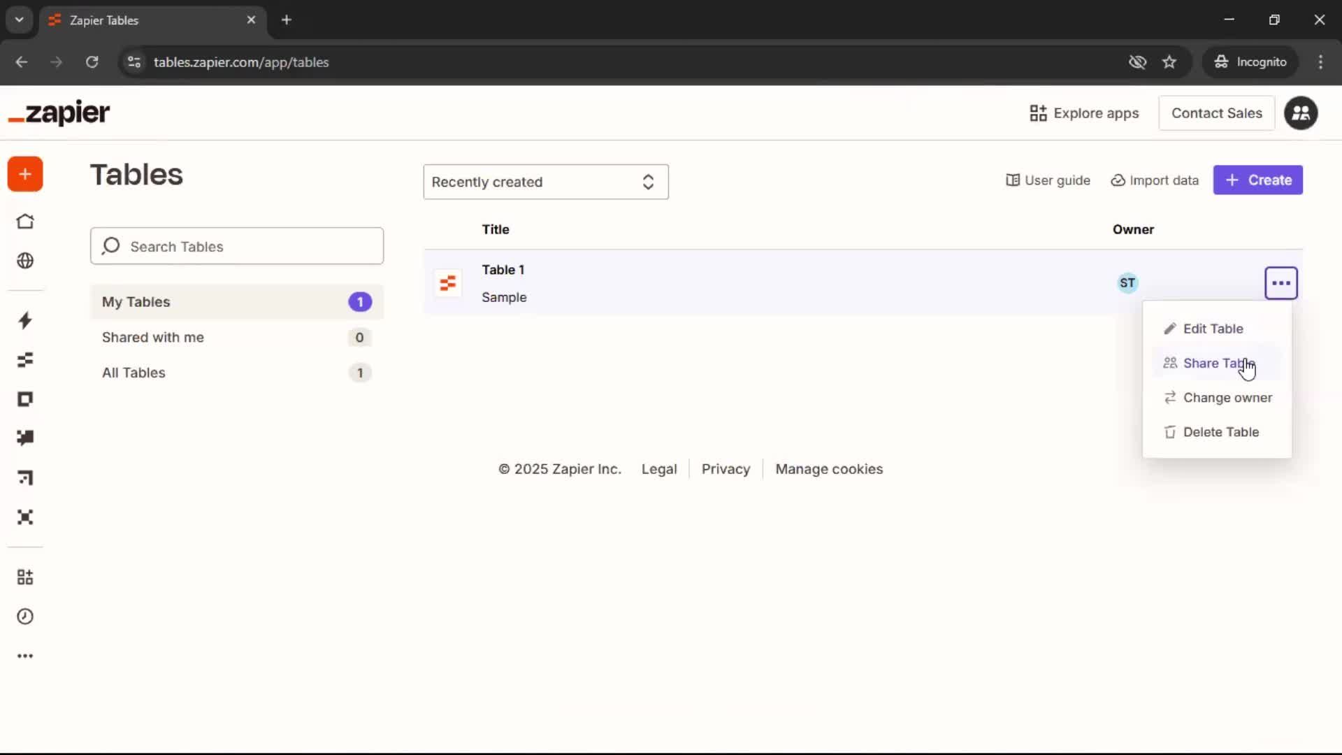 General browsing screenshot
