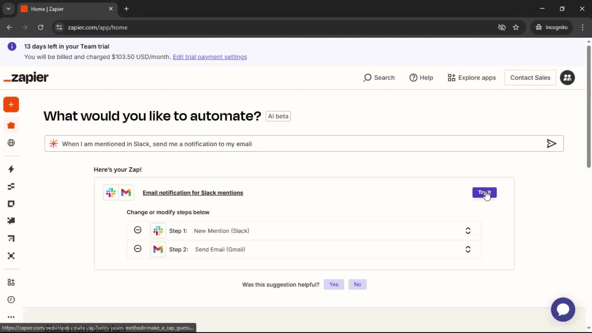 General browsing screenshot