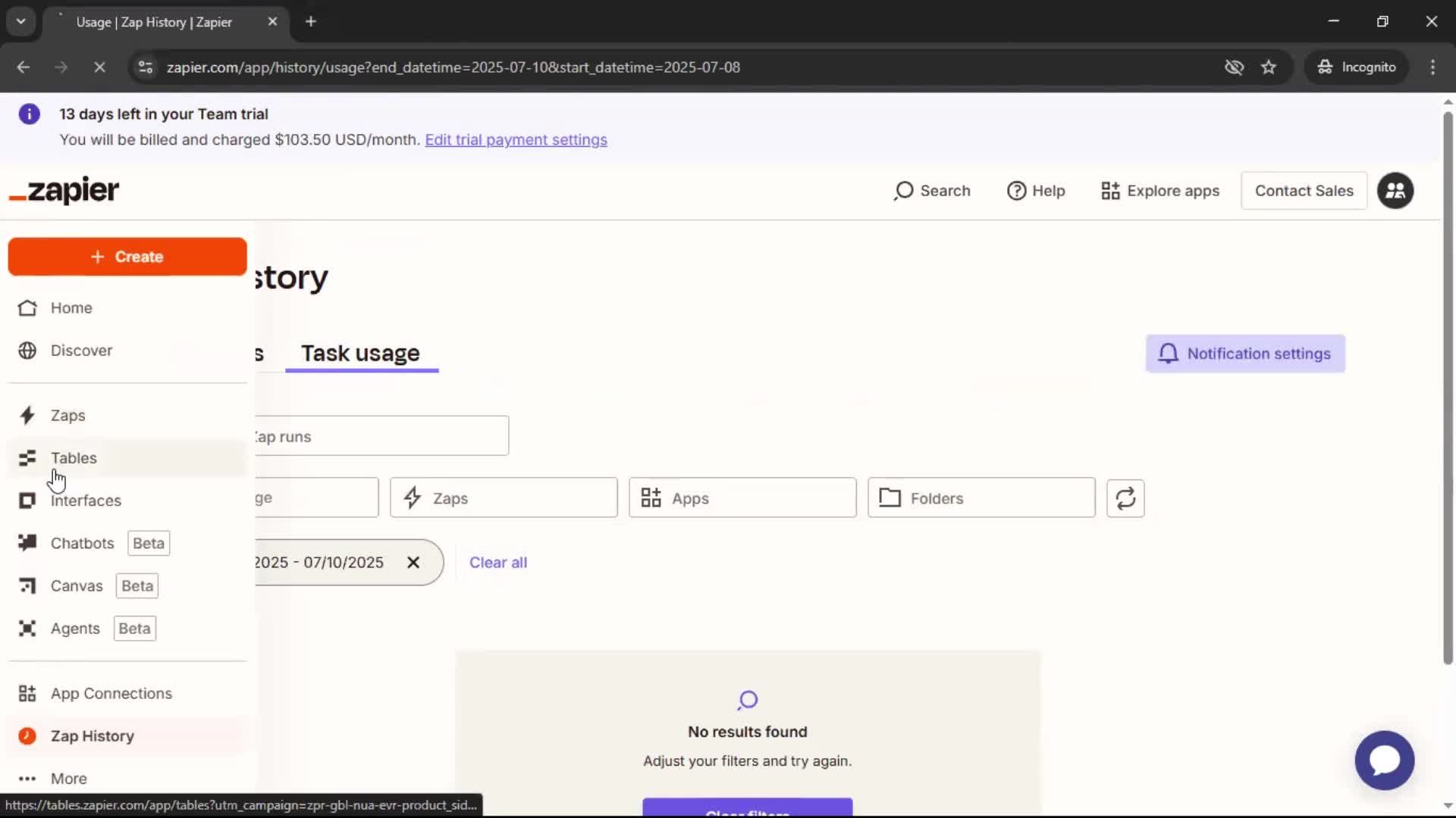 General browsing screenshot
