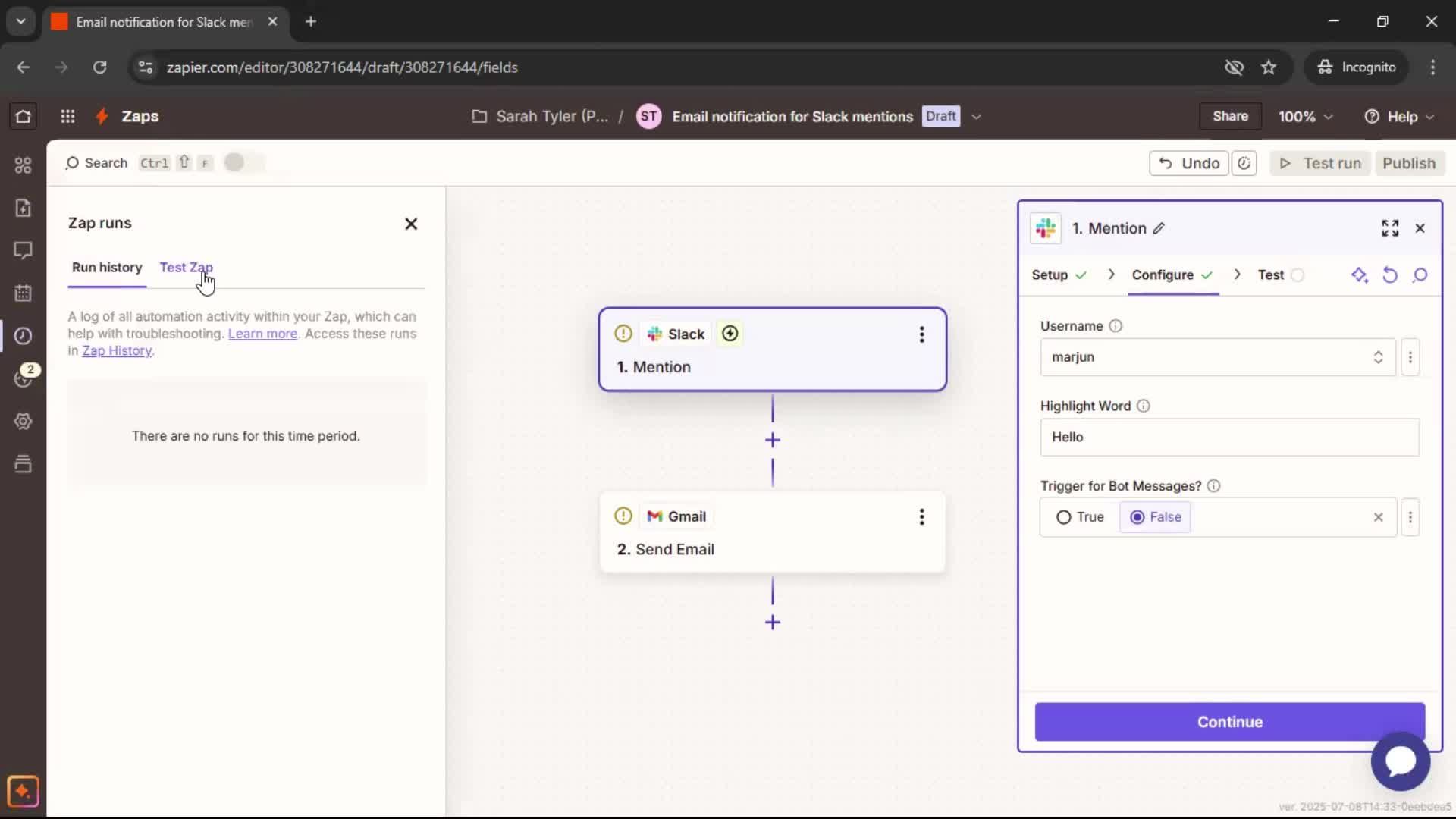 General browsing screenshot