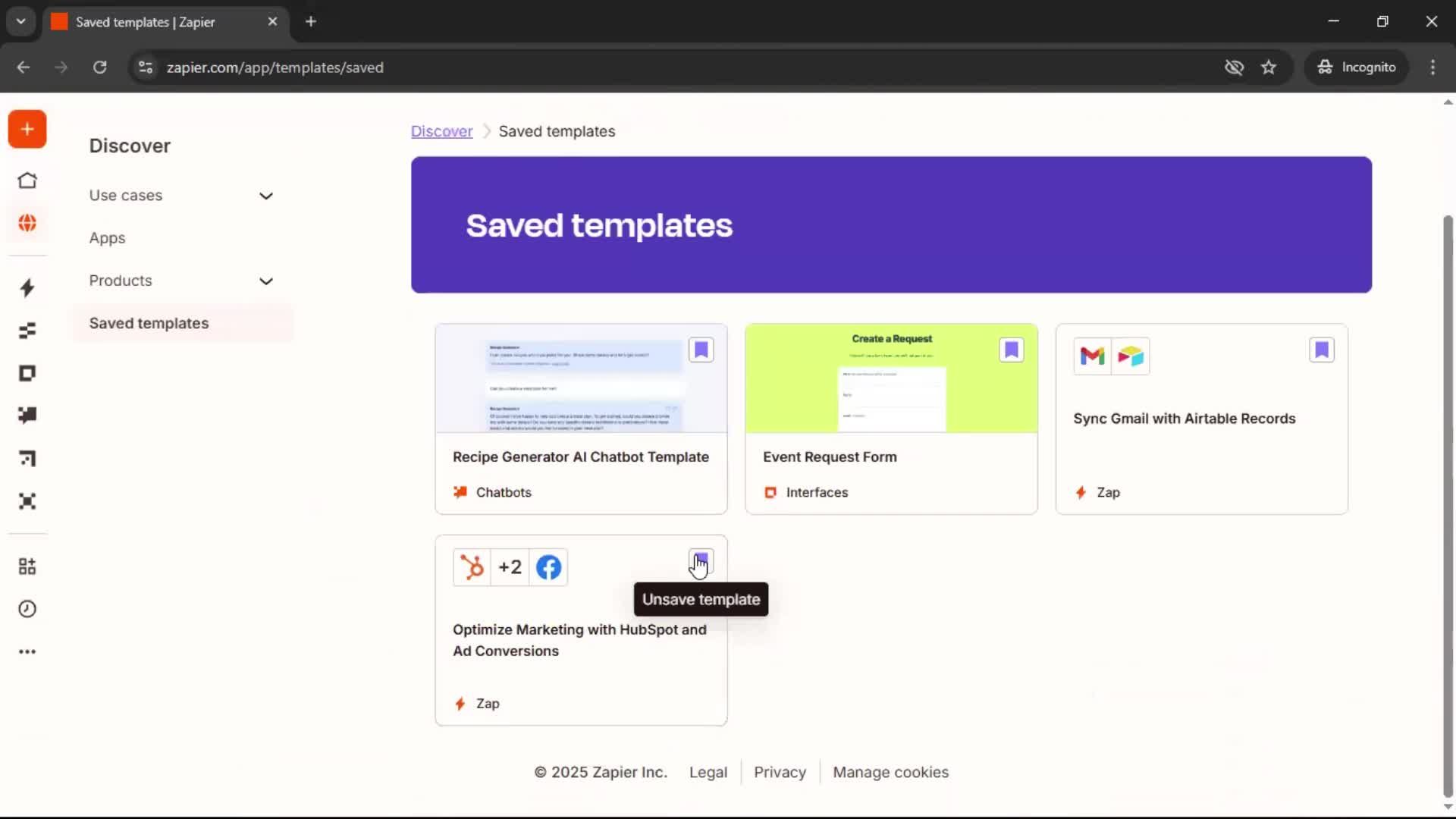 General browsing screenshot