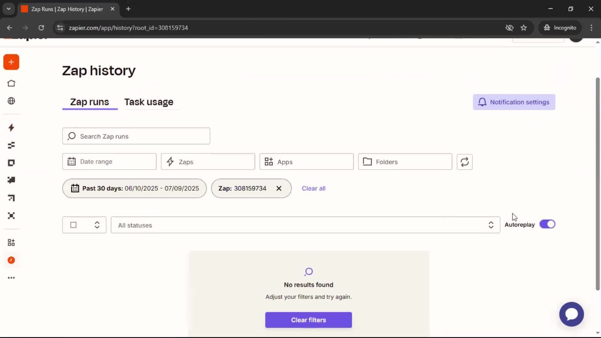 General browsing screenshot