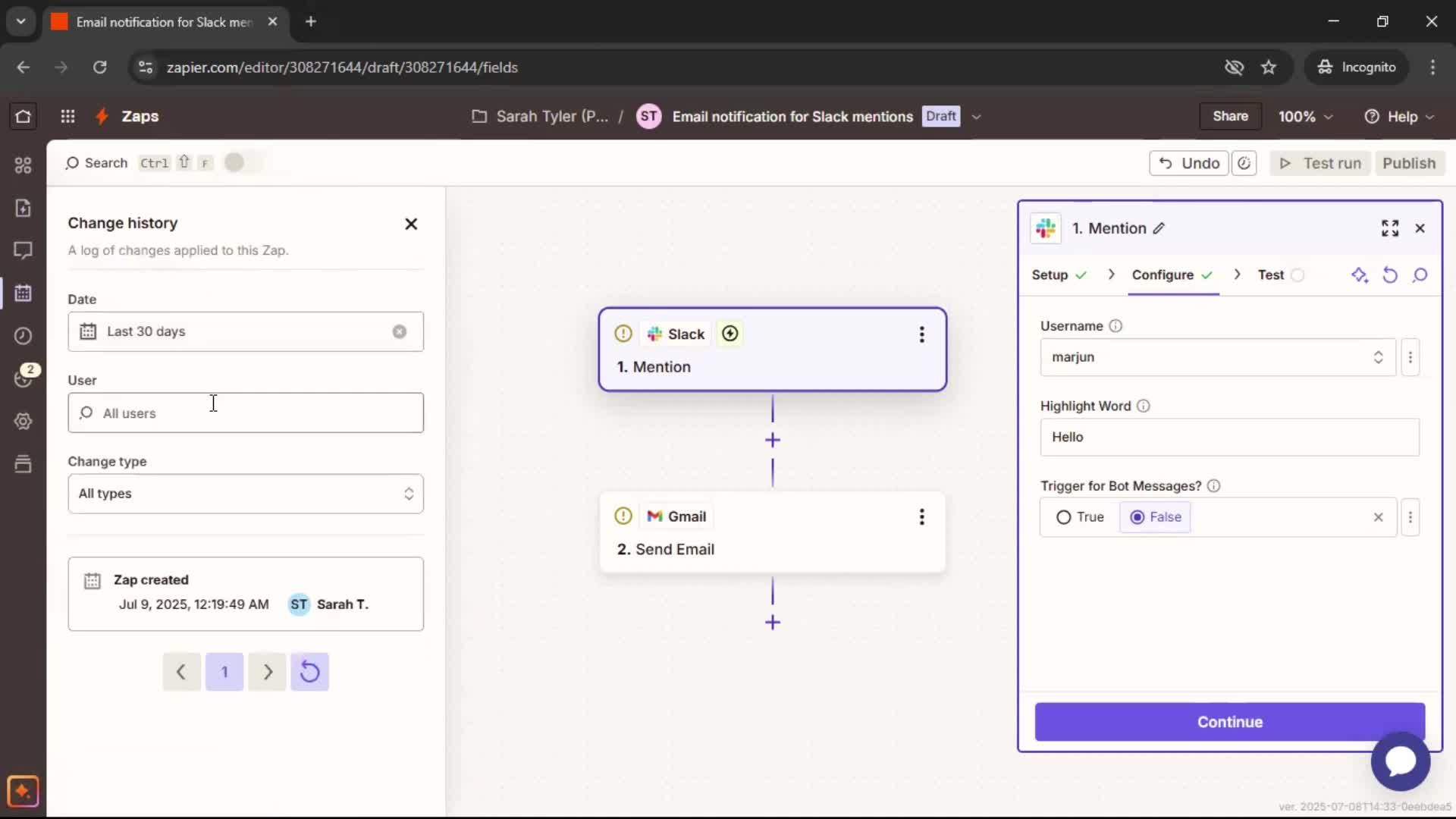 General browsing screenshot