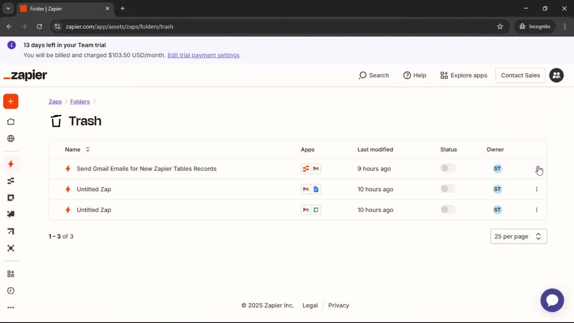 General browsing screenshot