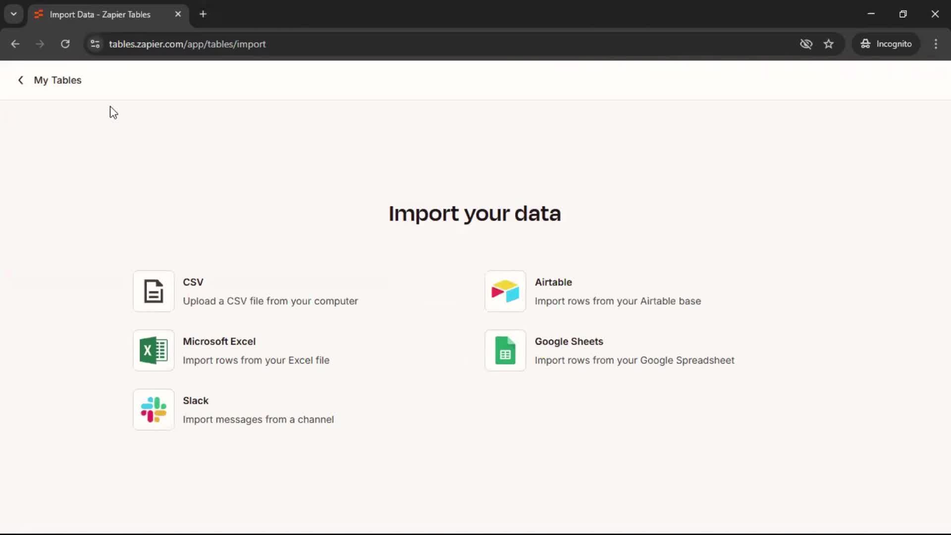 General browsing screenshot
