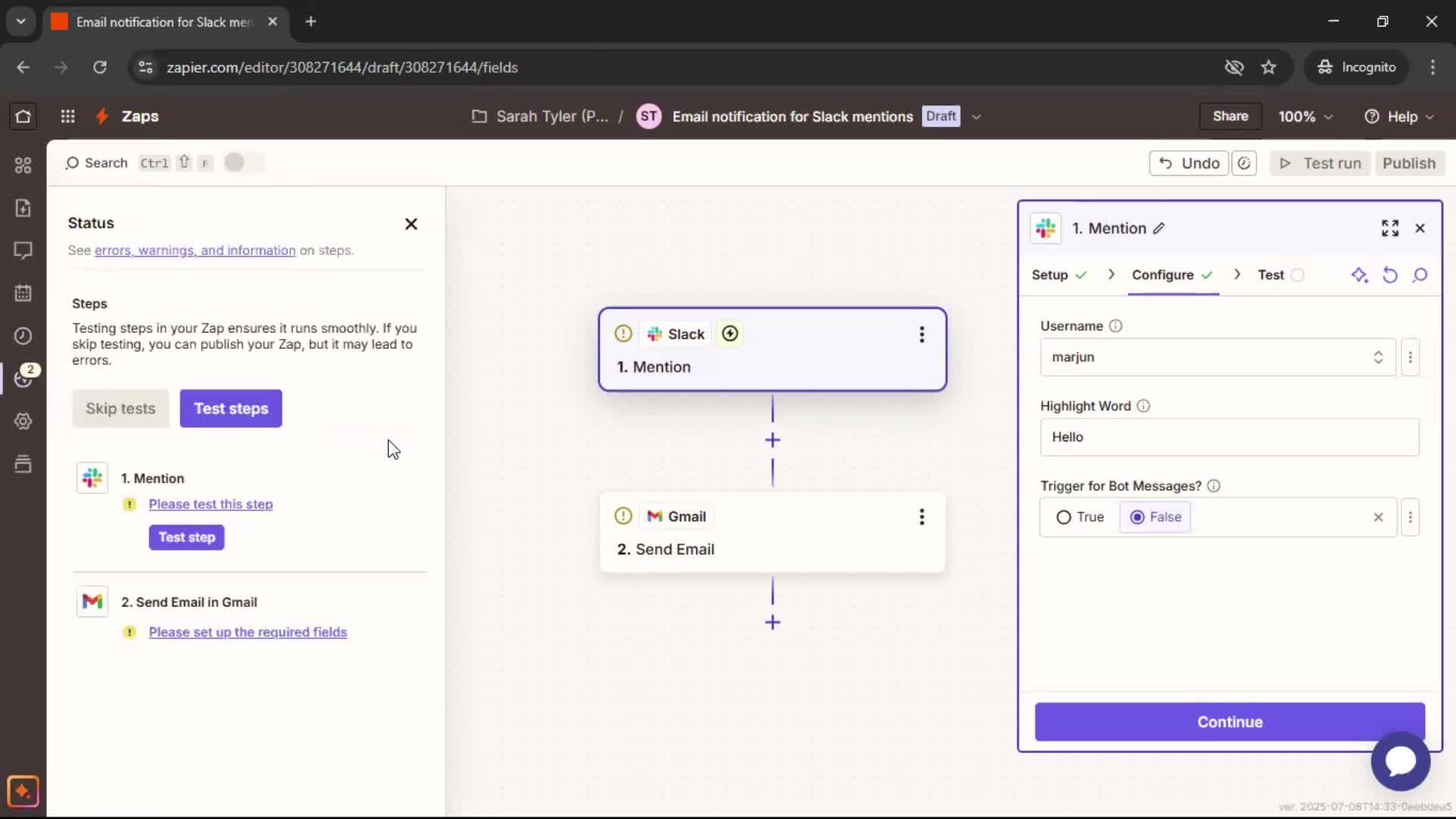 General browsing screenshot
