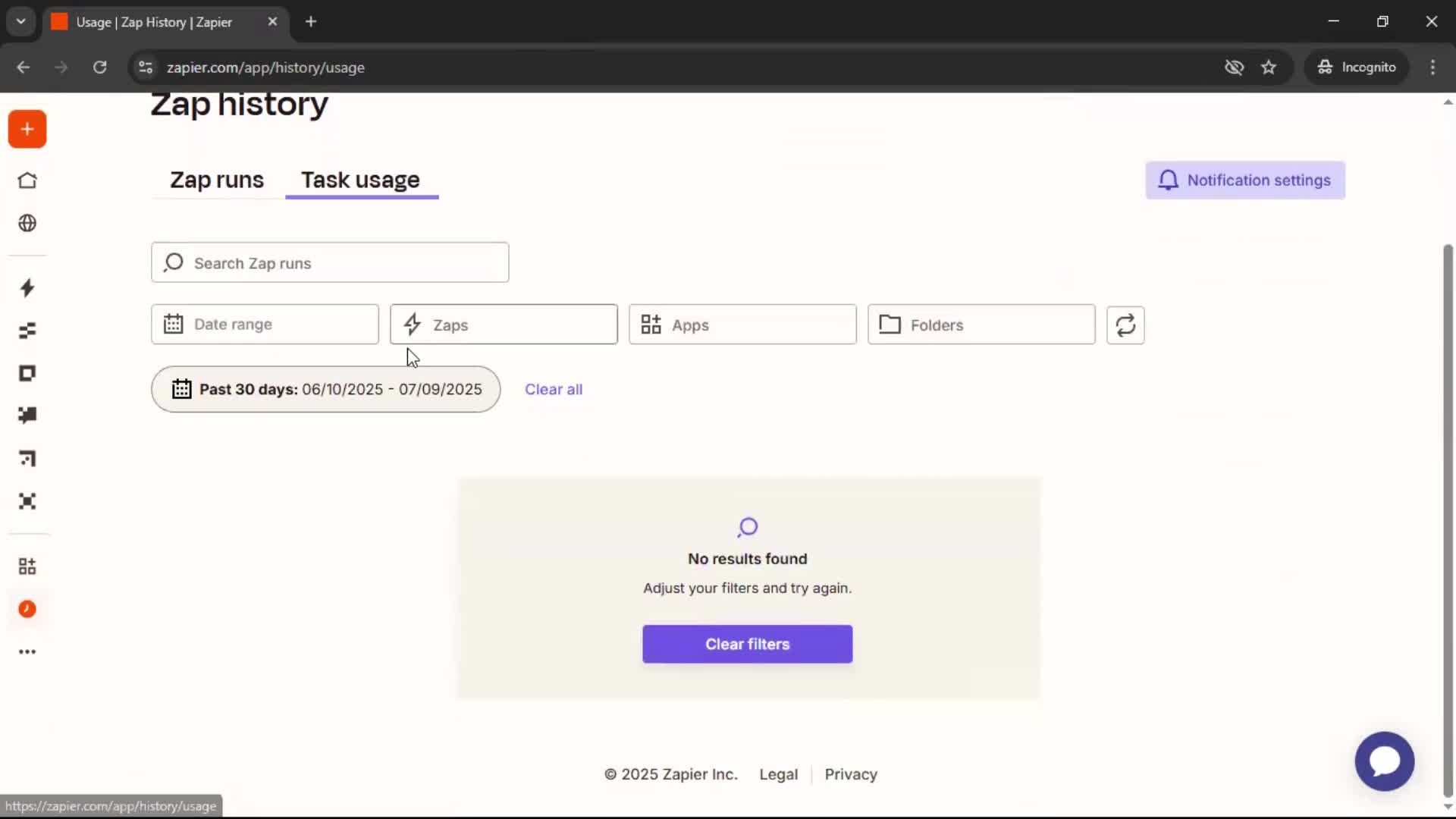 General browsing screenshot