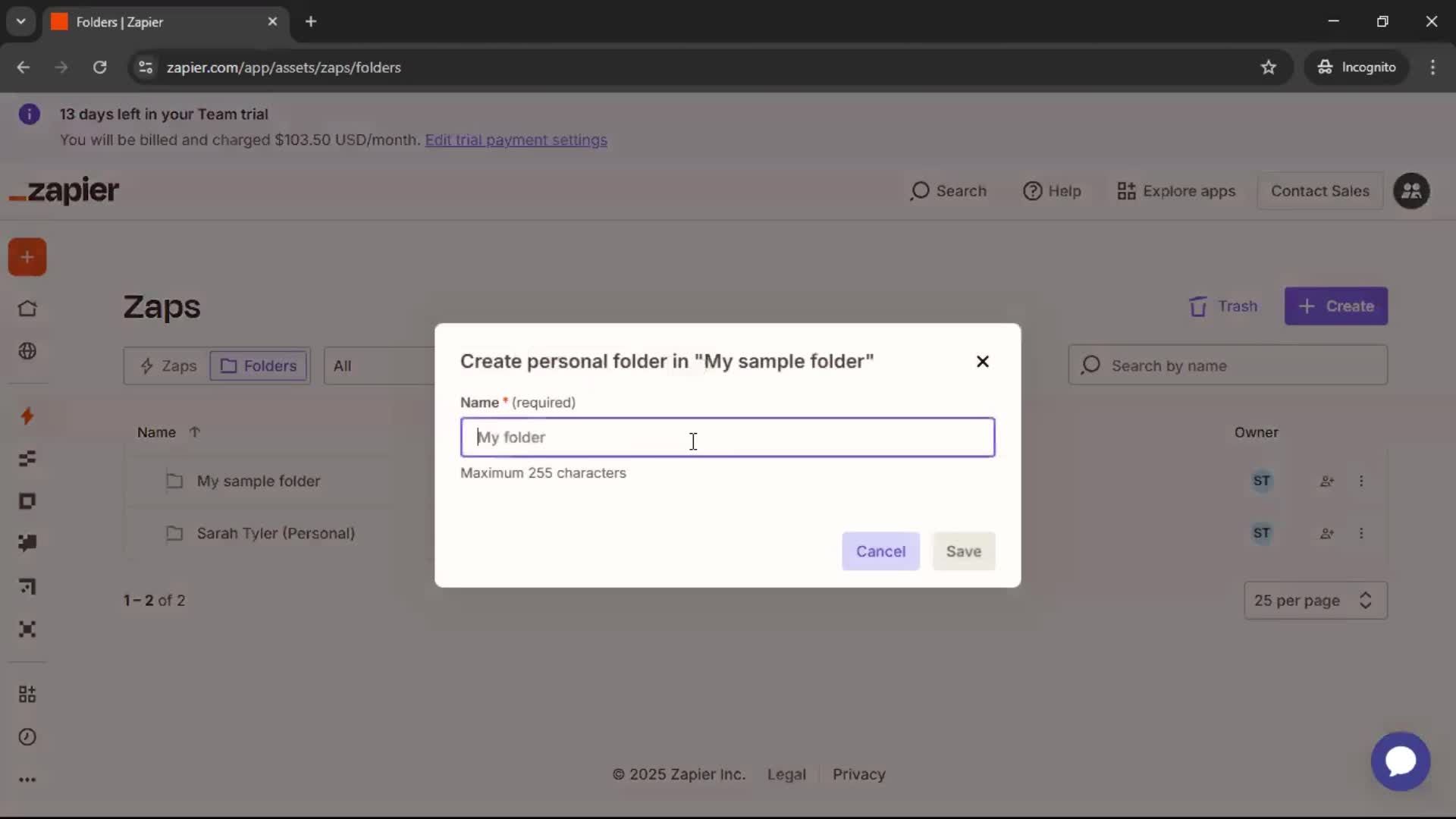 General browsing screenshot