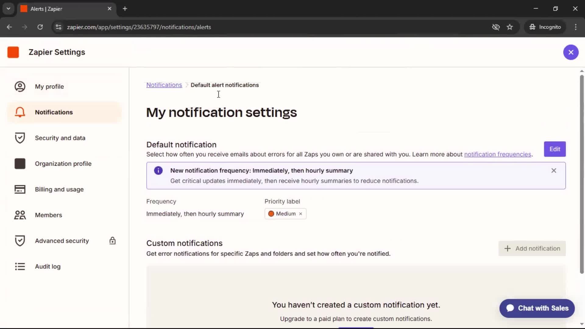 General browsing screenshot