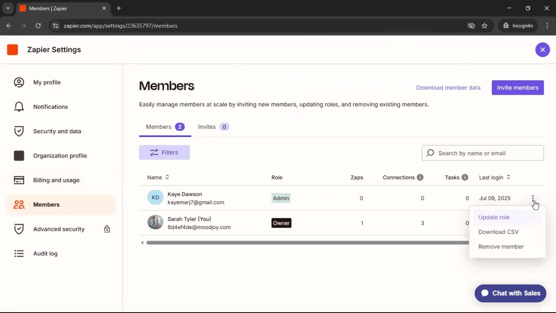 General browsing screenshot