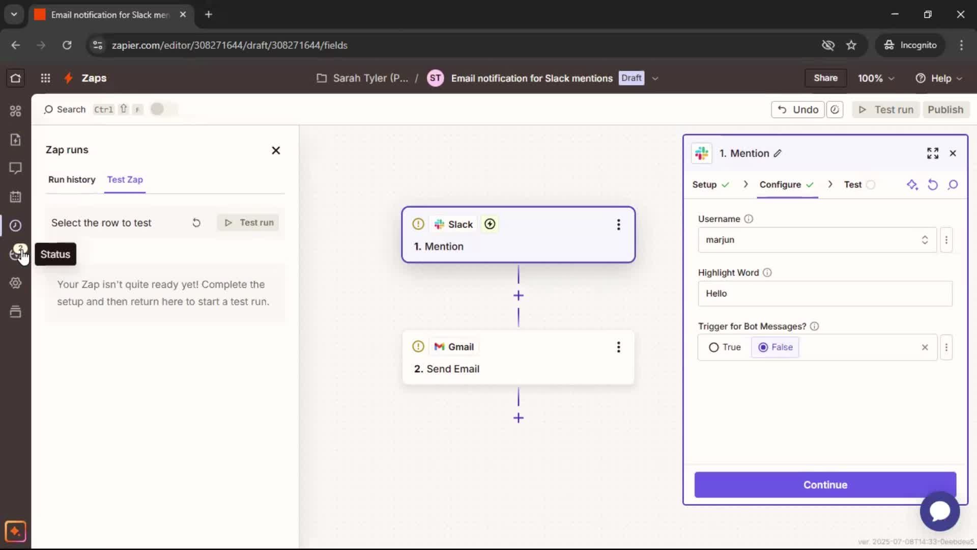 General browsing screenshot