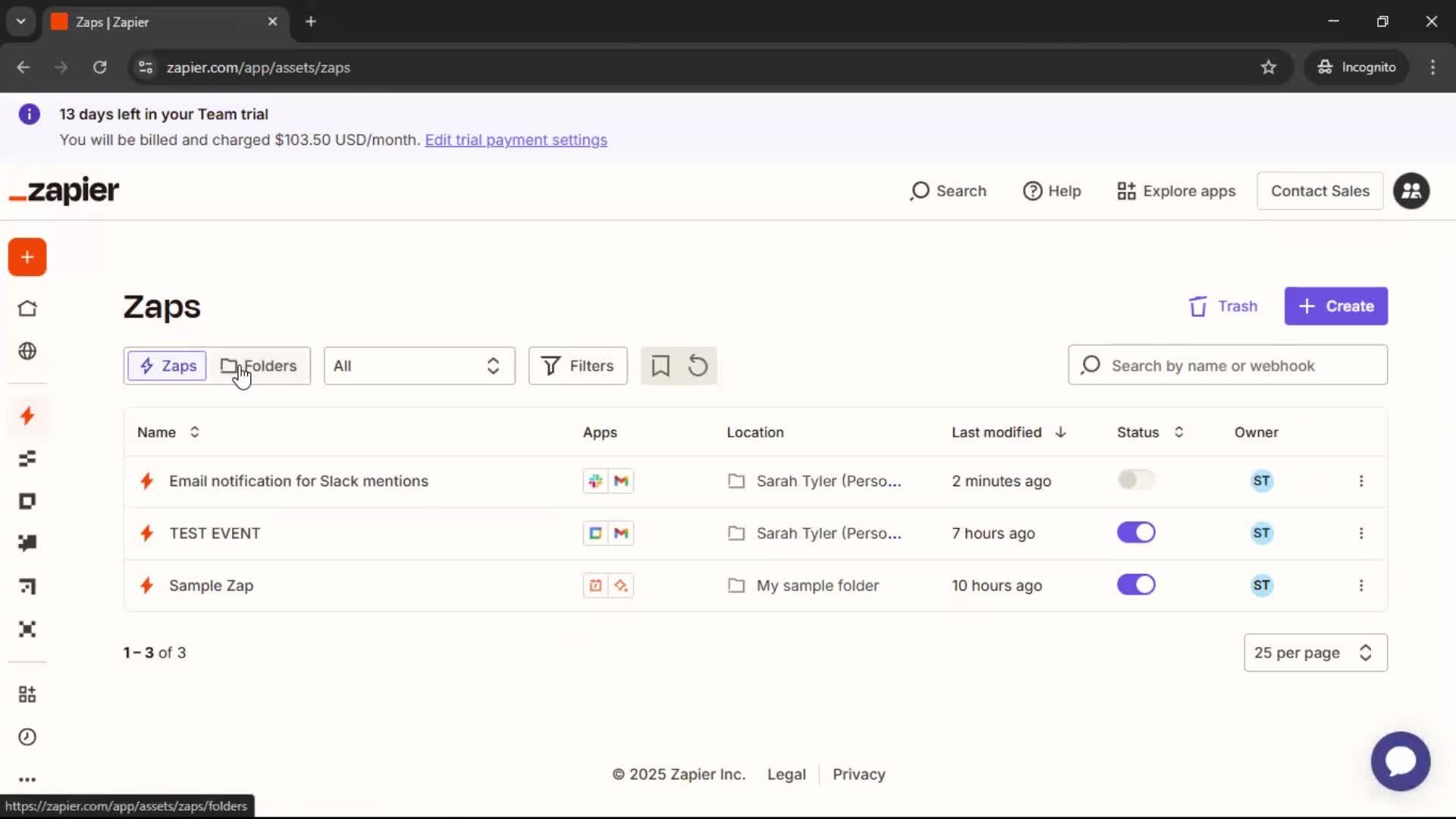 General browsing screenshot
