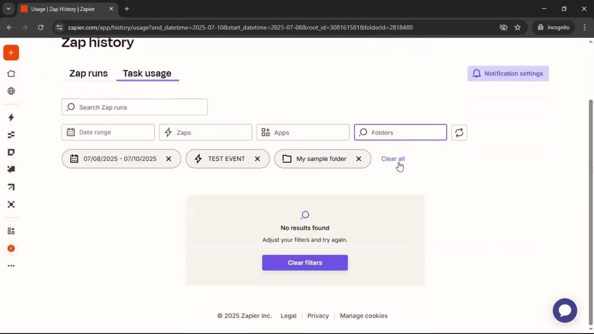General browsing screenshot