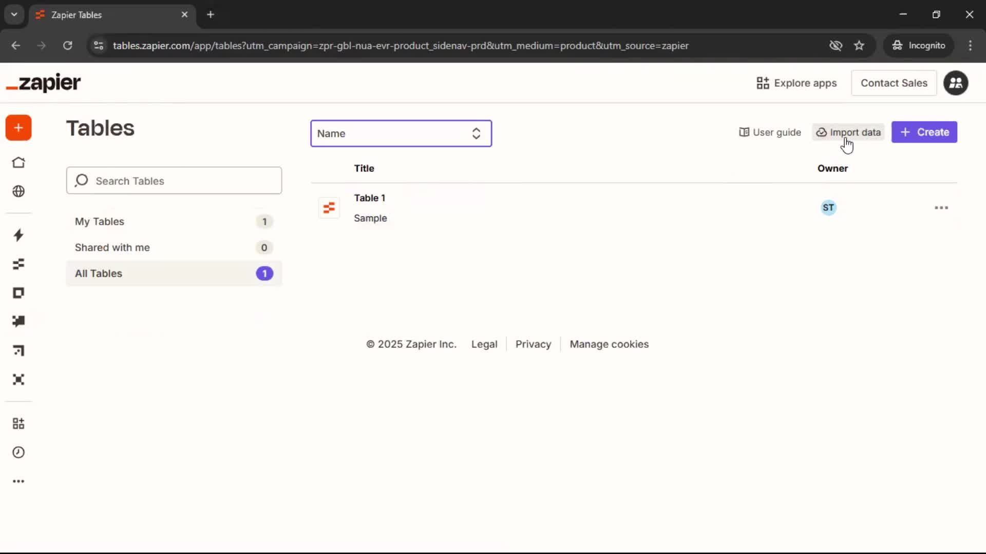 General browsing screenshot