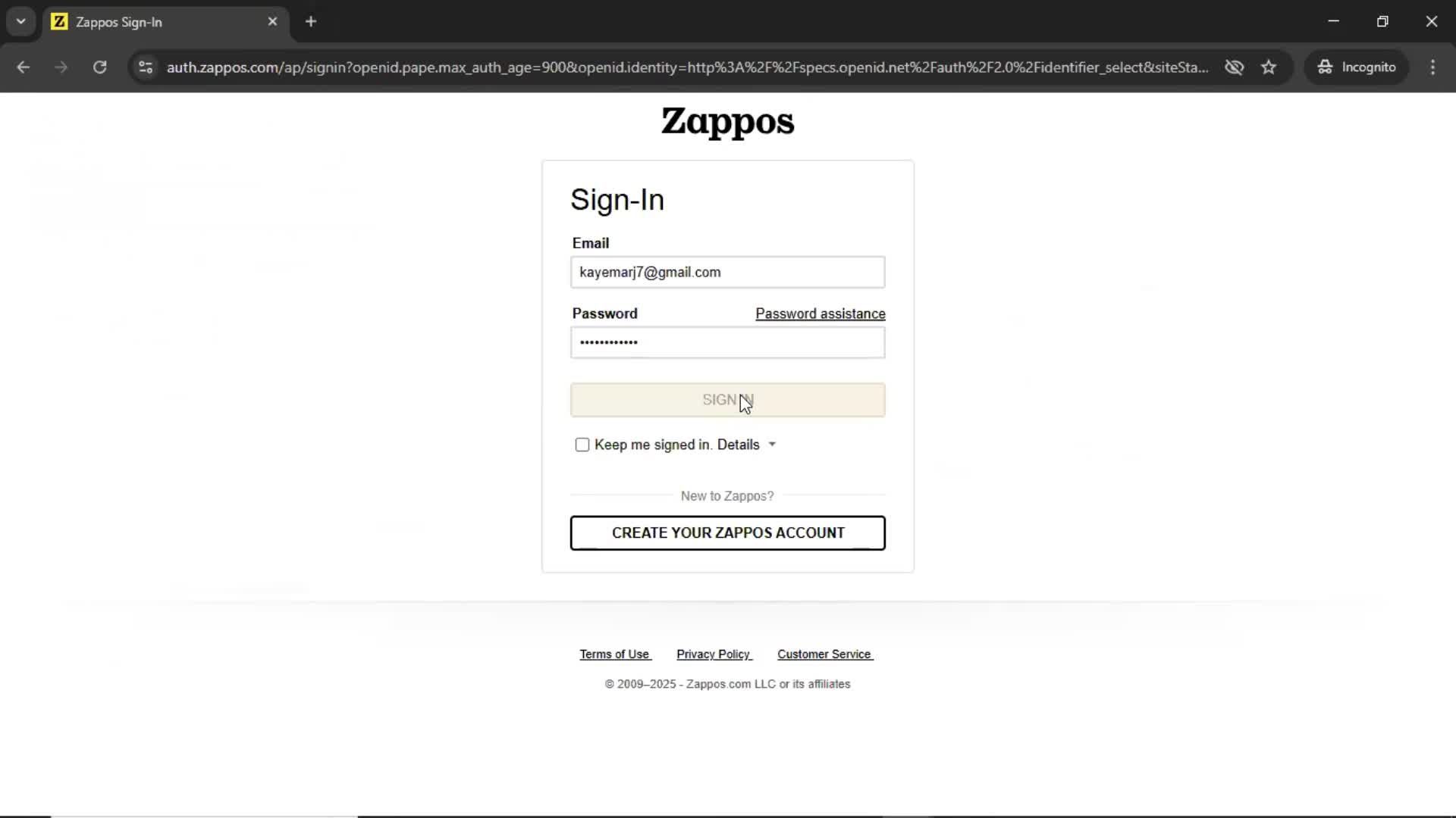 General browsing screenshot