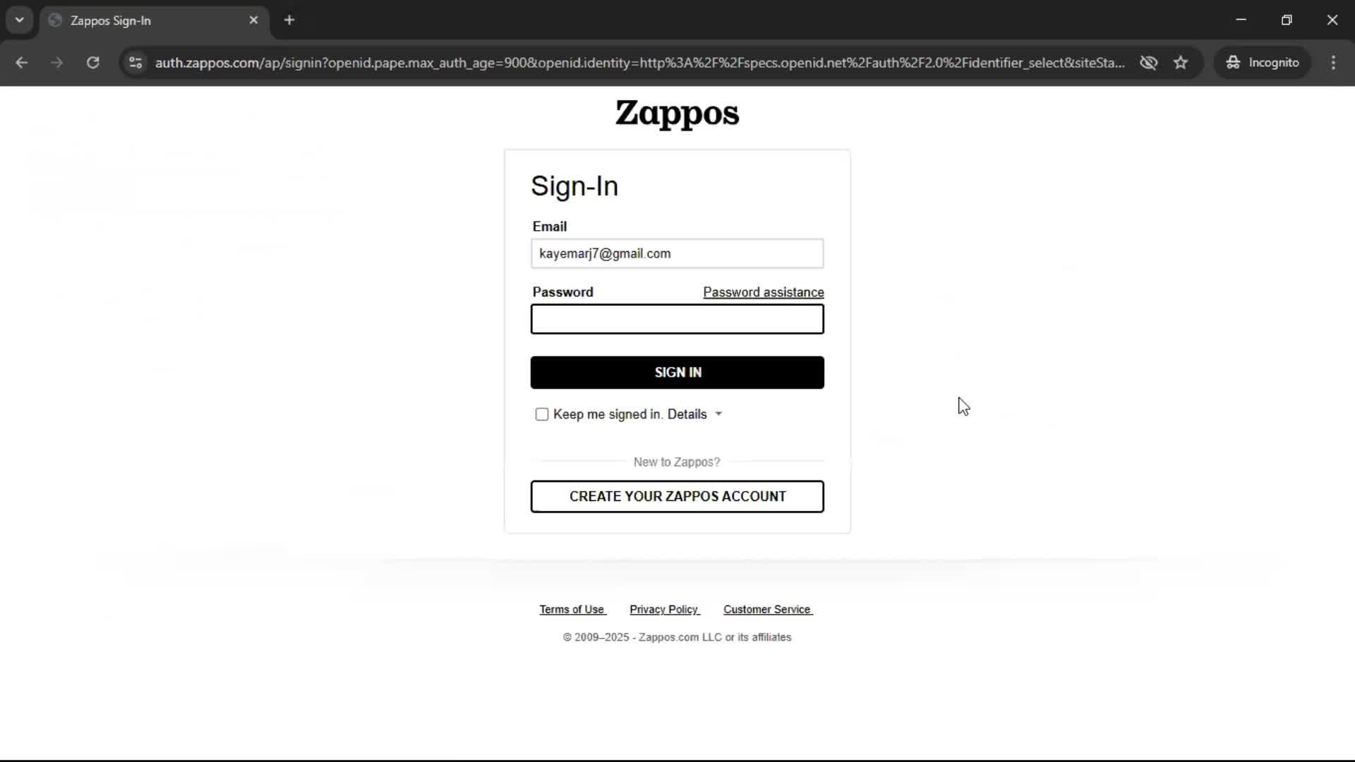 General browsing screenshot