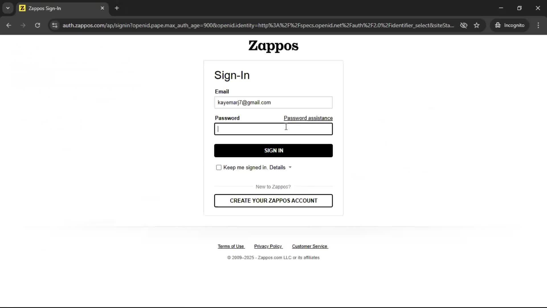 General browsing screenshot