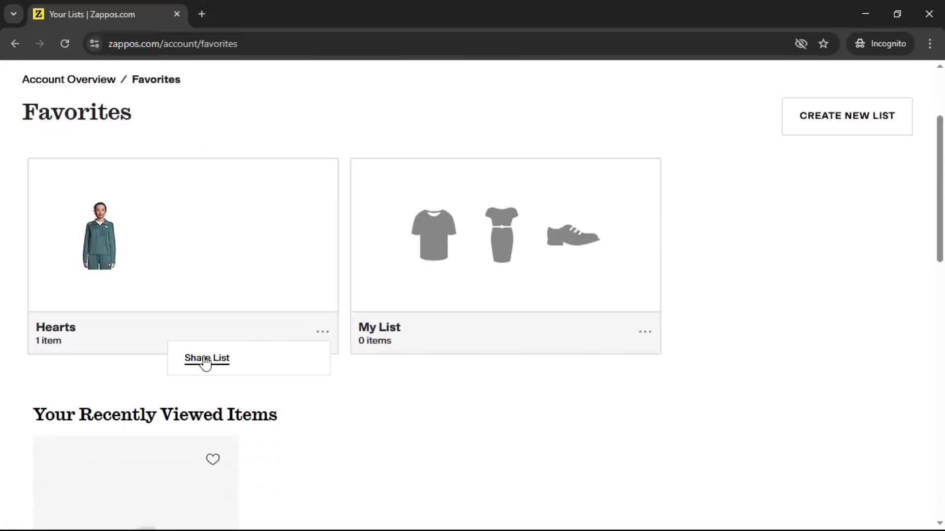 General browsing on Zappos video thumbnail
