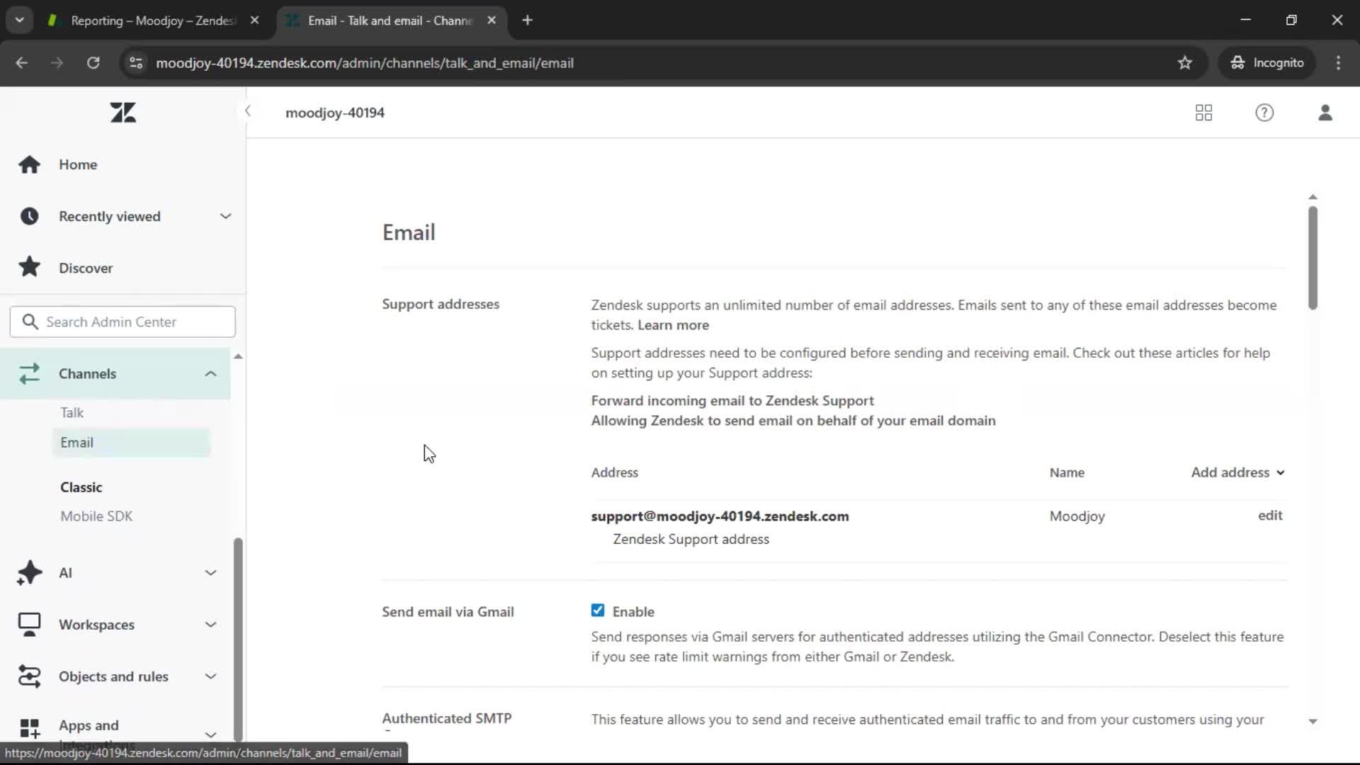 General browsing screenshot