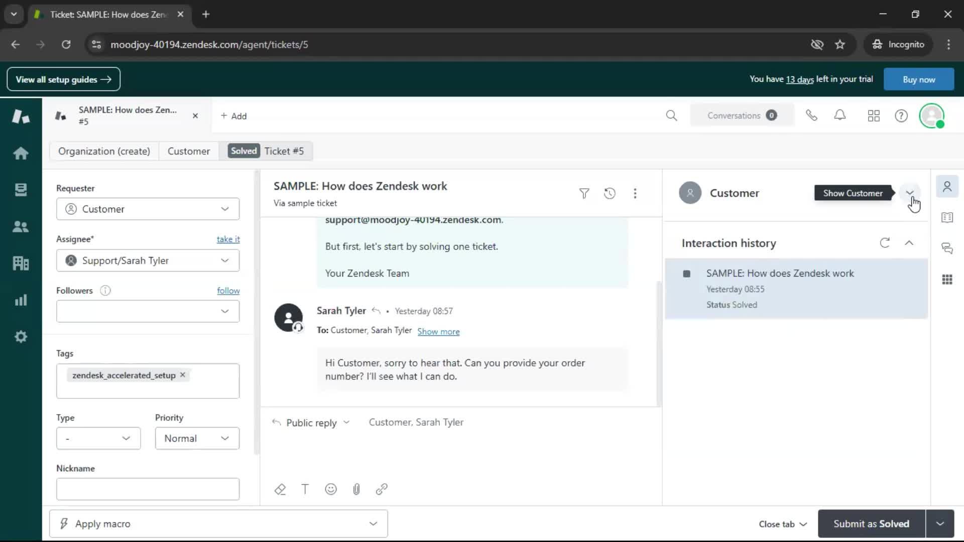General browsing screenshot