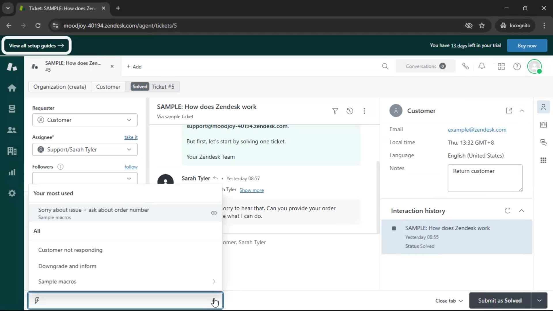 General browsing screenshot