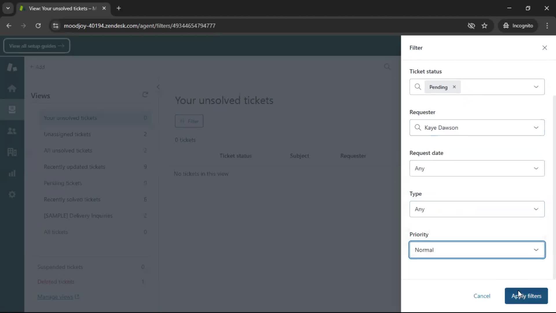 General browsing screenshot