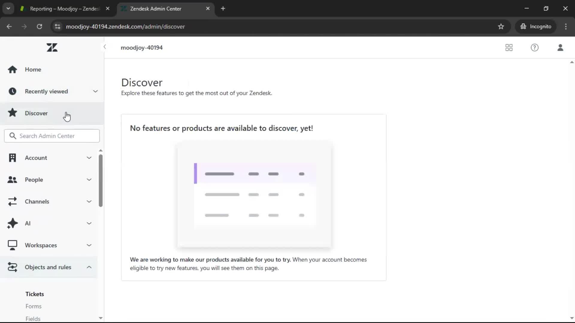 General browsing screenshot