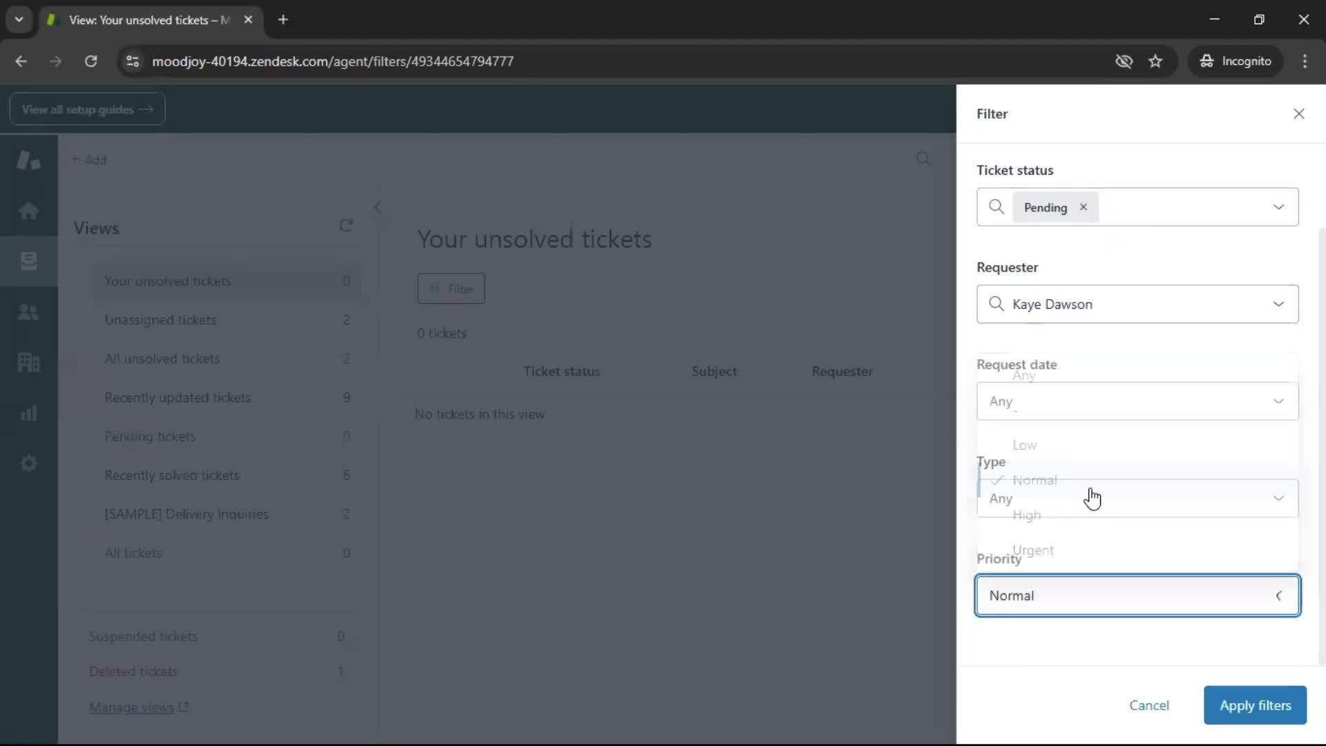 General browsing screenshot