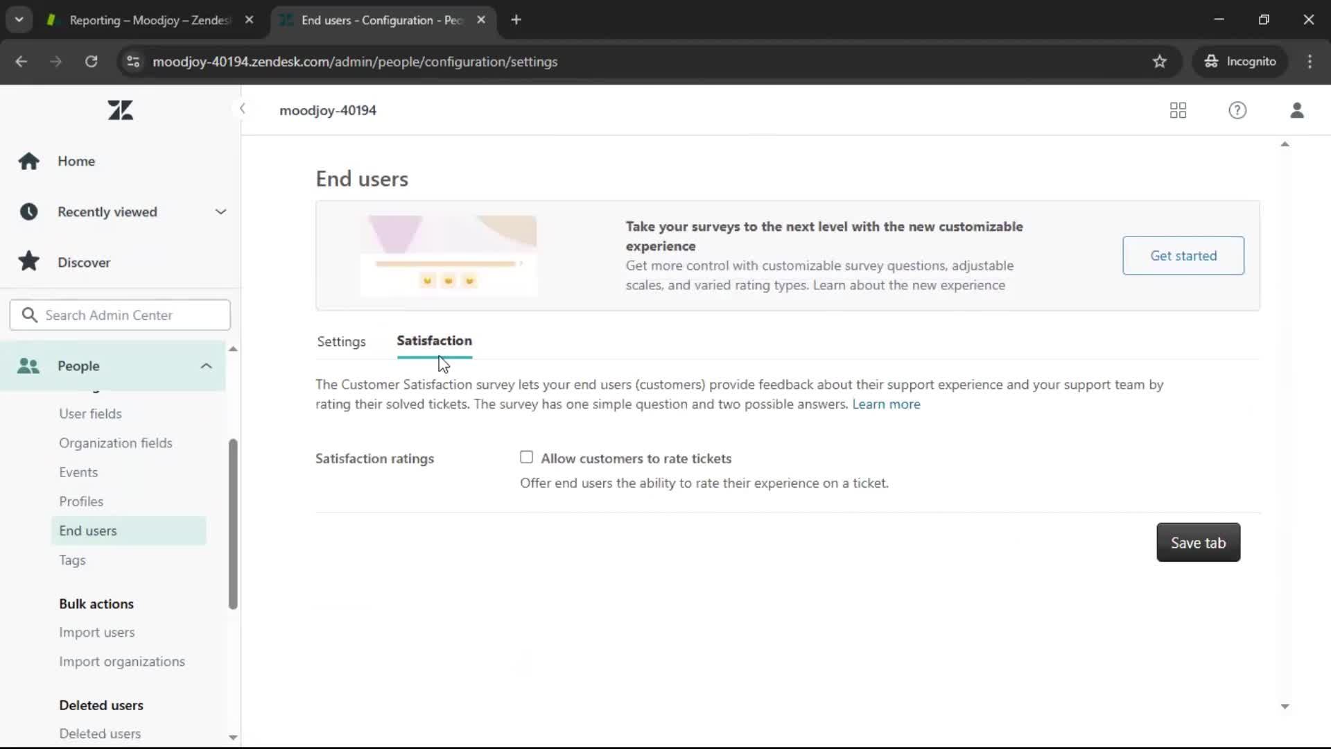 General browsing screenshot