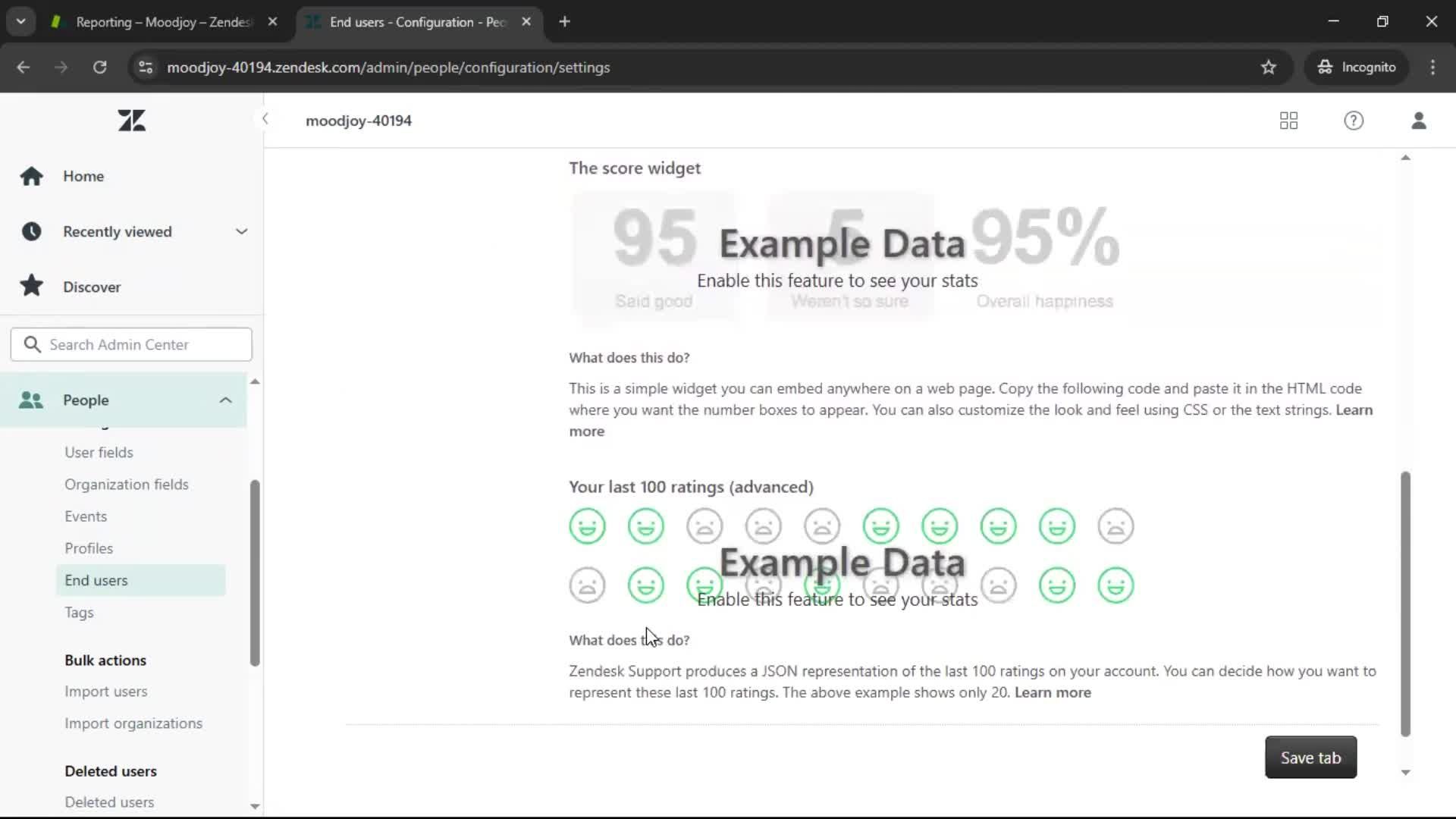 General browsing screenshot