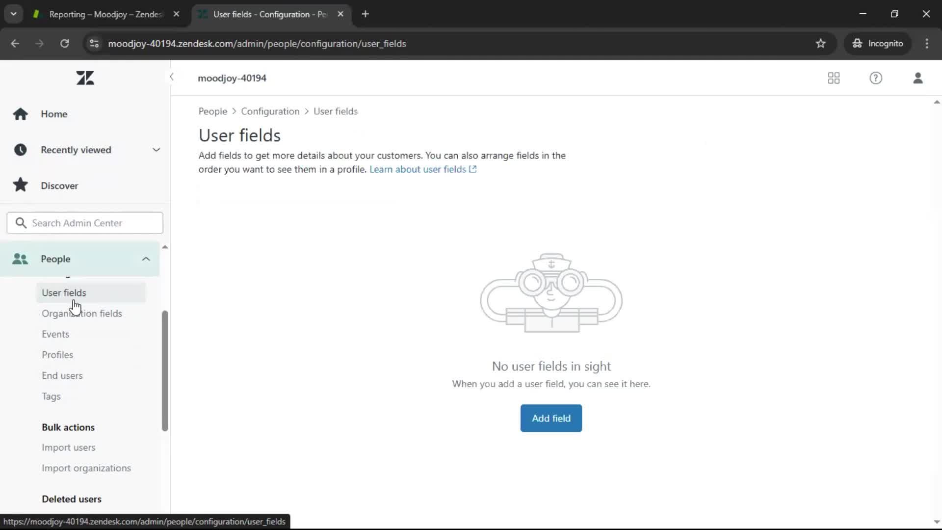 General browsing screenshot