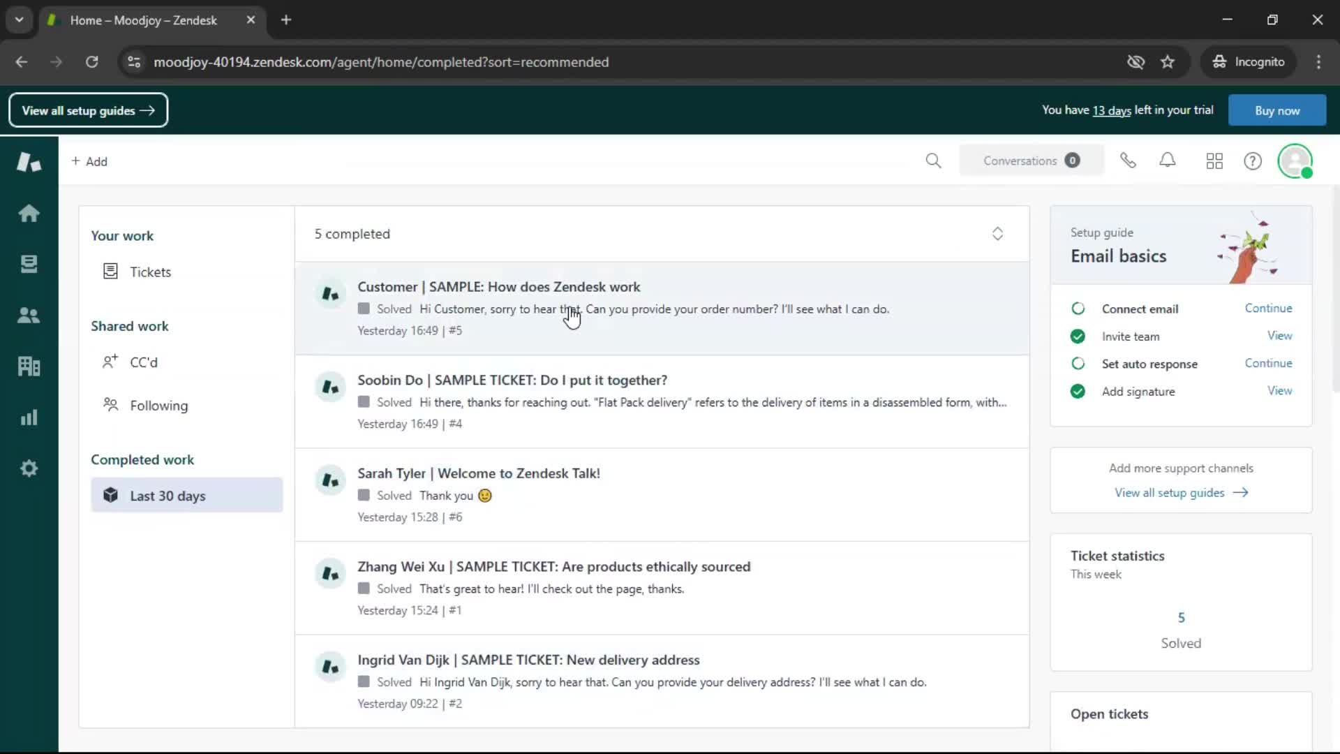 General browsing screenshot