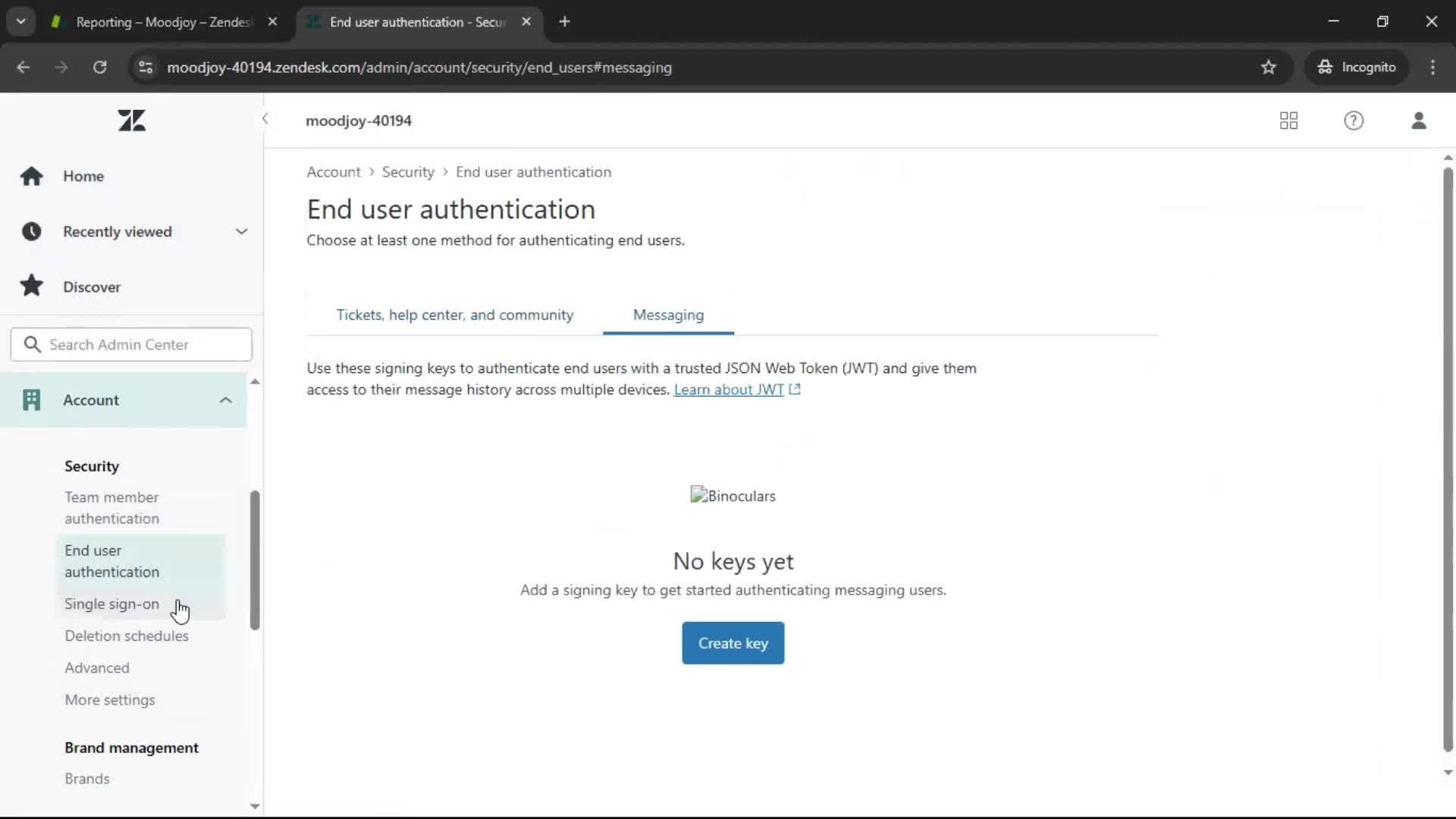 General browsing screenshot