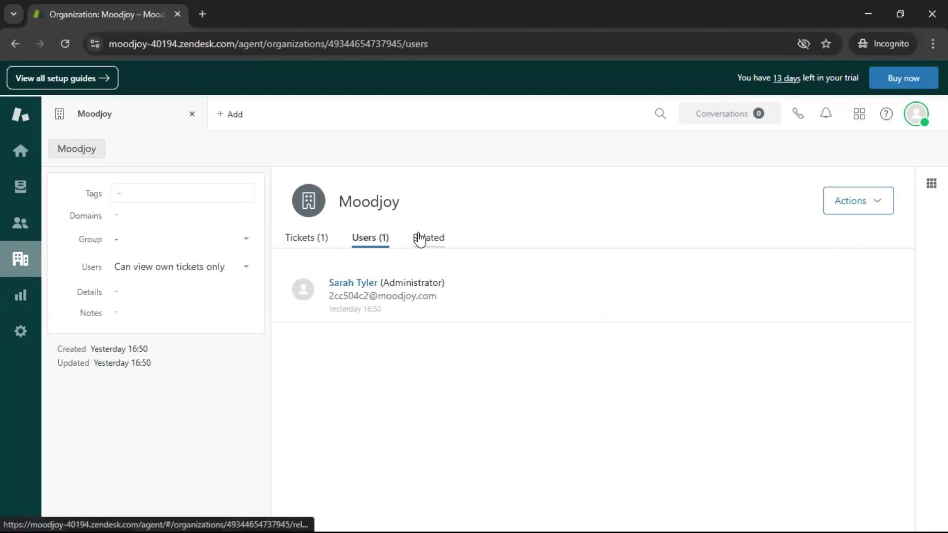 General browsing screenshot
