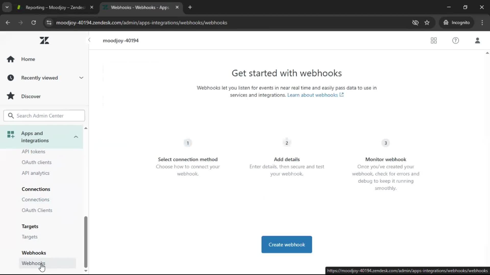 General browsing screenshot