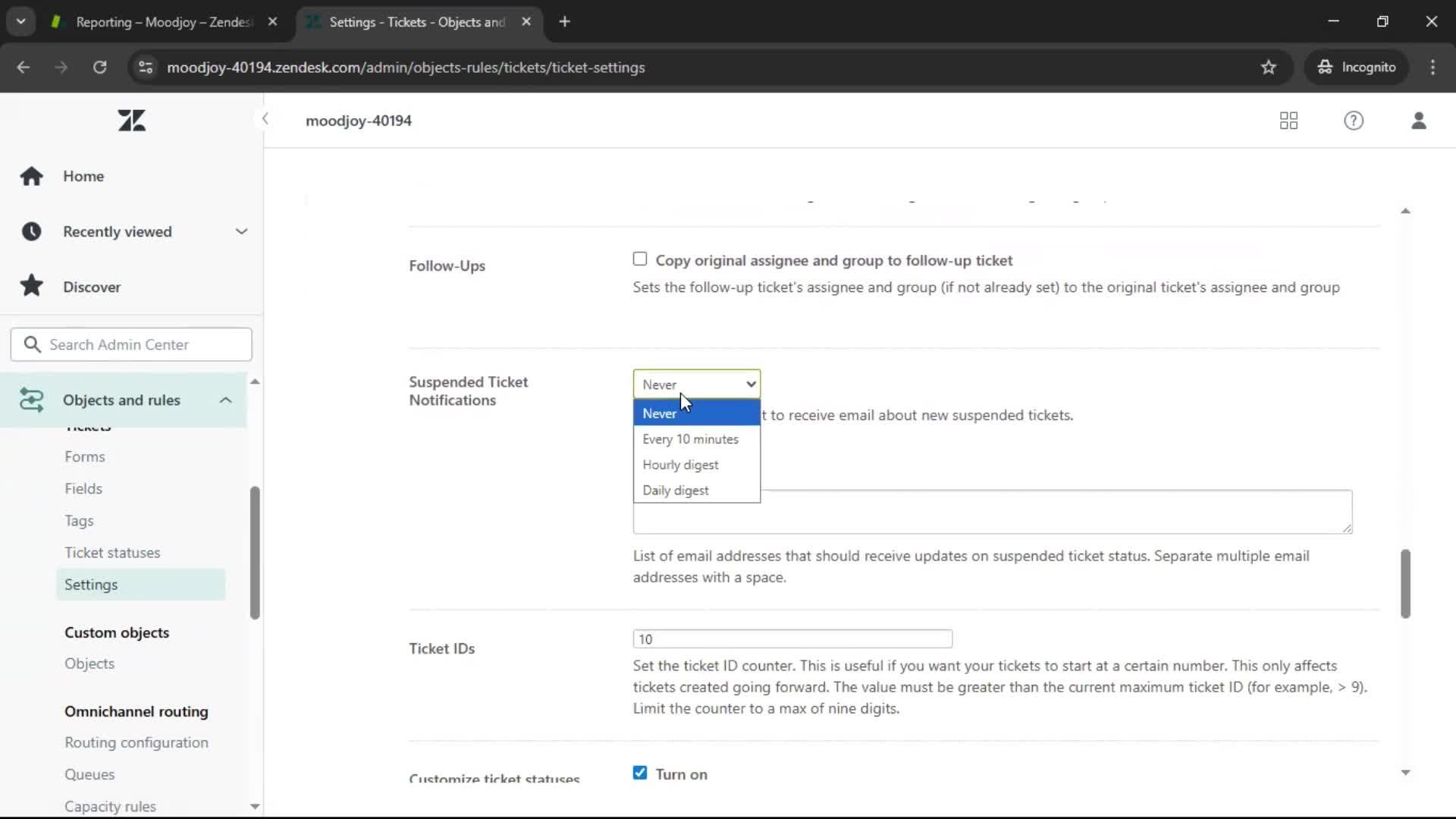 General browsing screenshot