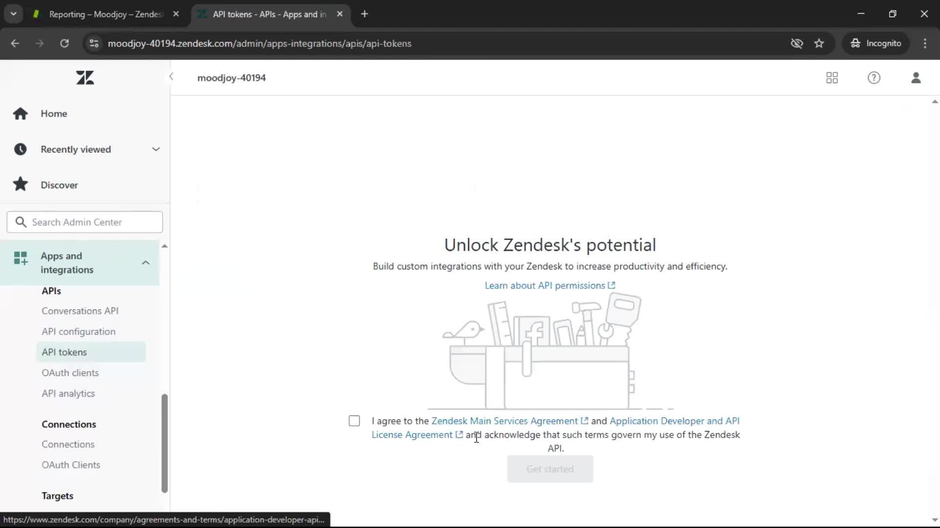 General browsing screenshot