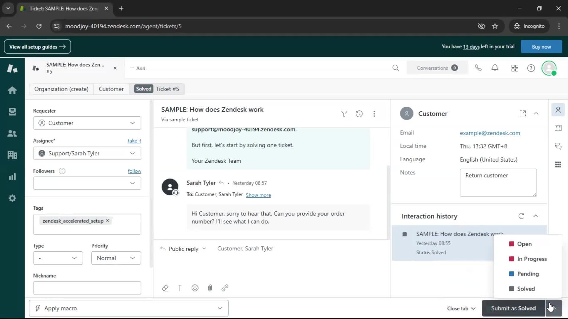 General browsing screenshot