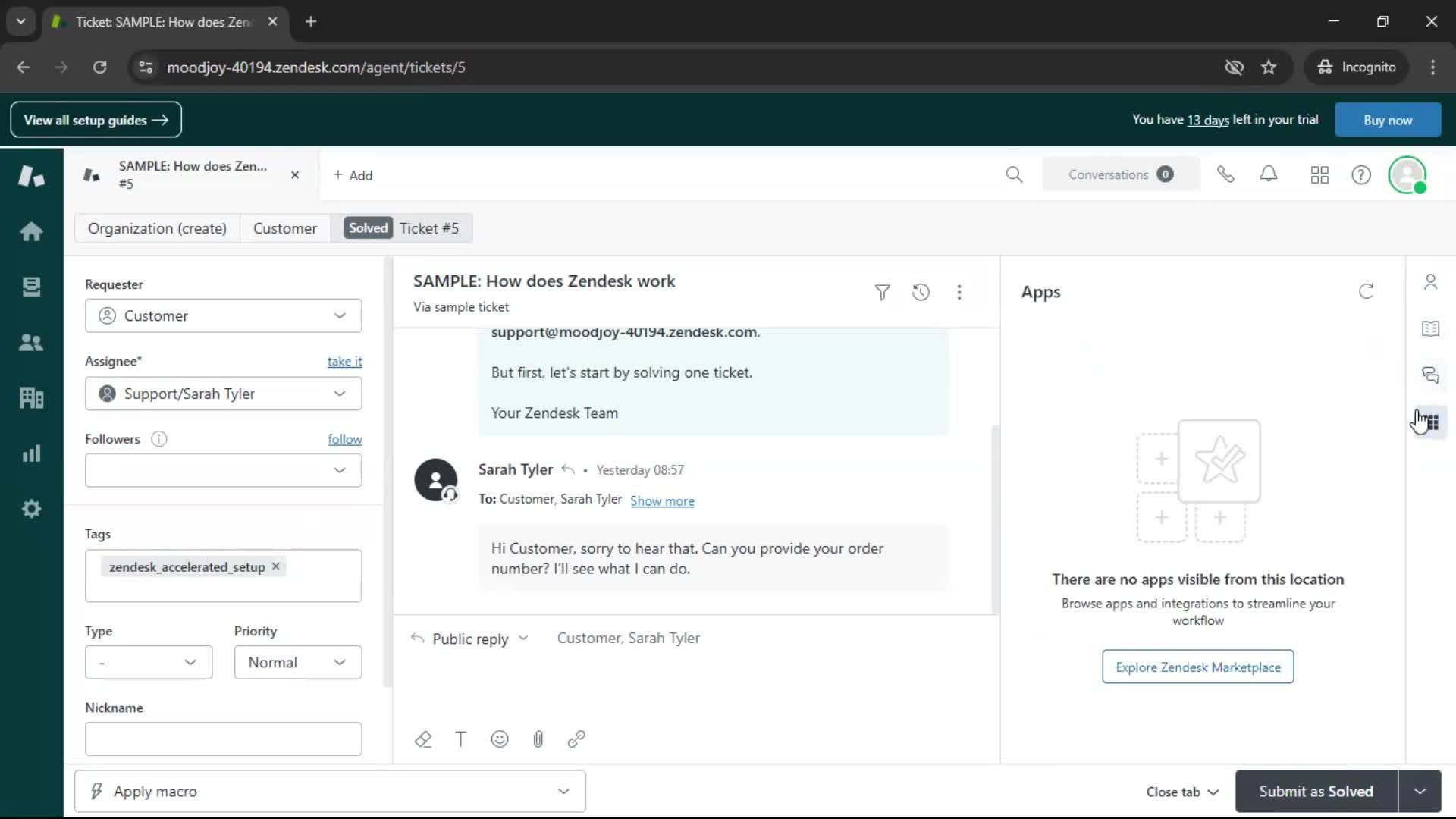 General browsing screenshot